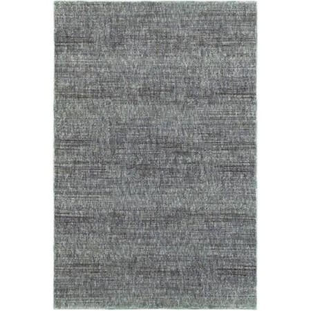Oriental Weavers 10 x 13 ft. 2 in. Rectangle Atlas Area Rug, Blue and Grey A8033J305400ST